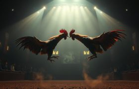 pertandingan ayam digital